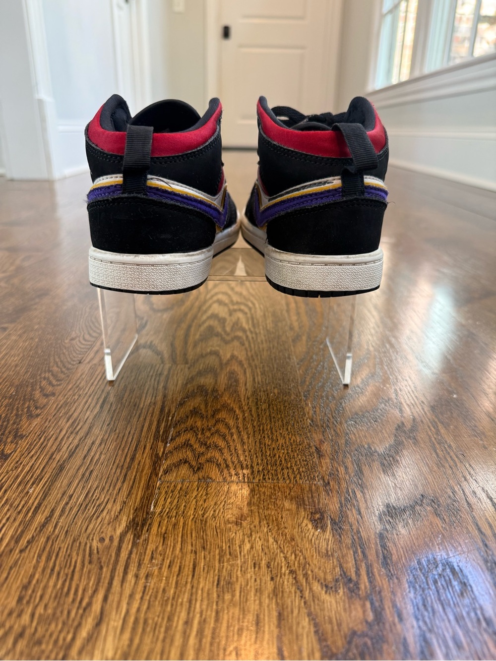 Kids Nike Air Jordan 1 Sneakers - Sz 1 - Picture 7 of 10